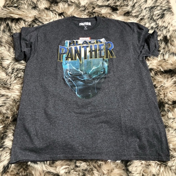 BLACK Panther marvel graphic T-shirt - Picture 2 of 8